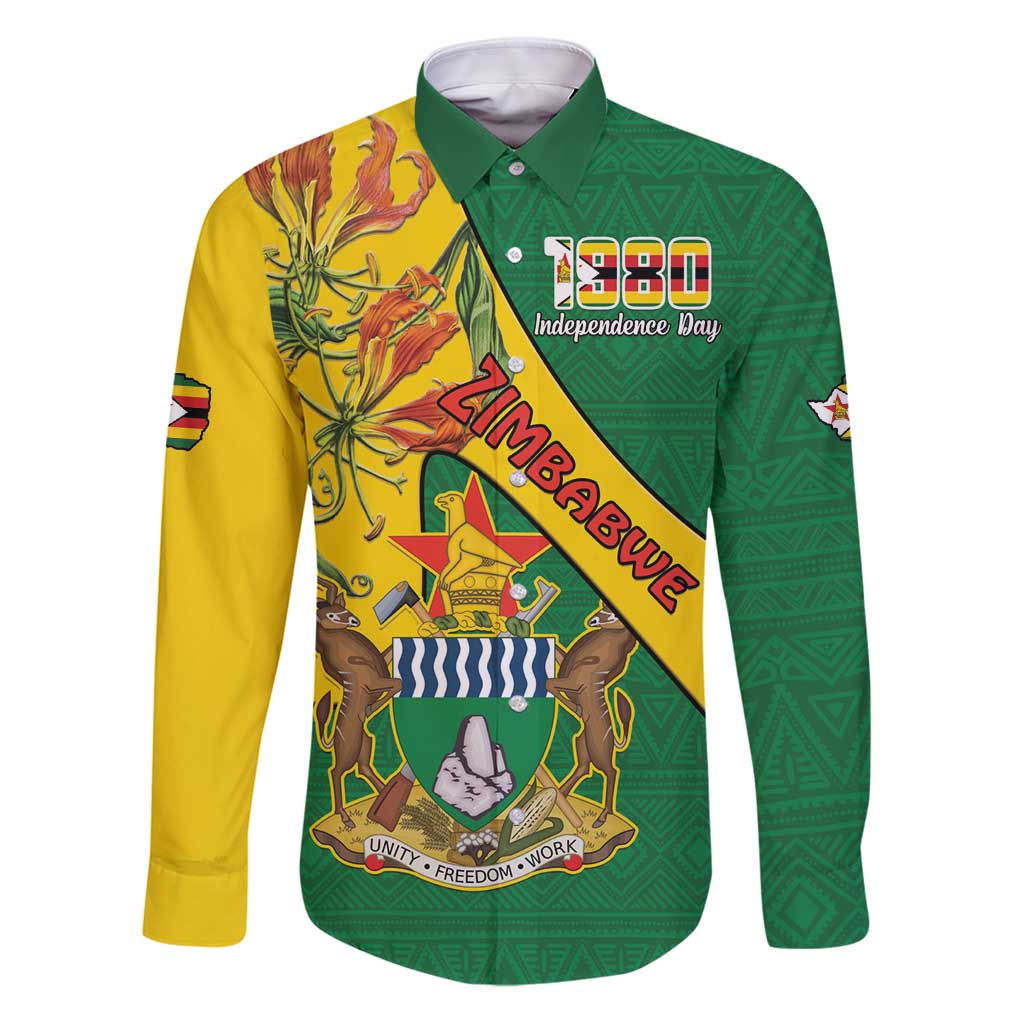 Personalised Zimbabwe Family Matching Puletasi and Hawaiian Shirt 1980 Independence Day