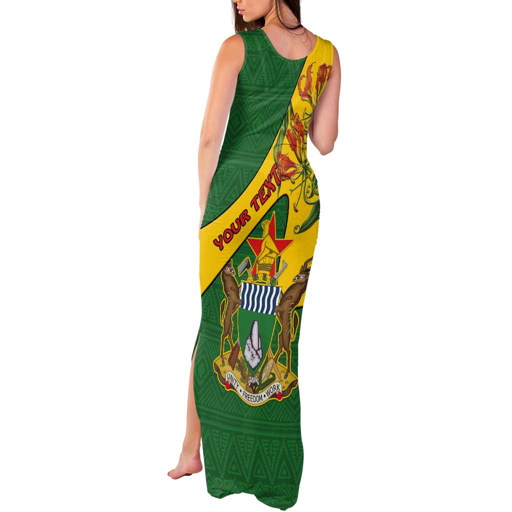 Personalised Zimbabwe Tank Maxi Dress 1980 Independence Day