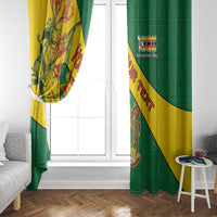 Personalised Zimbabwe Window Curtain 1980 Independence Day