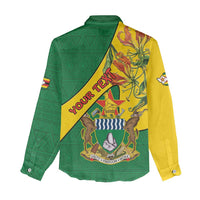 Personalised Zimbabwe Women Casual Shirt 1980 Independence Day