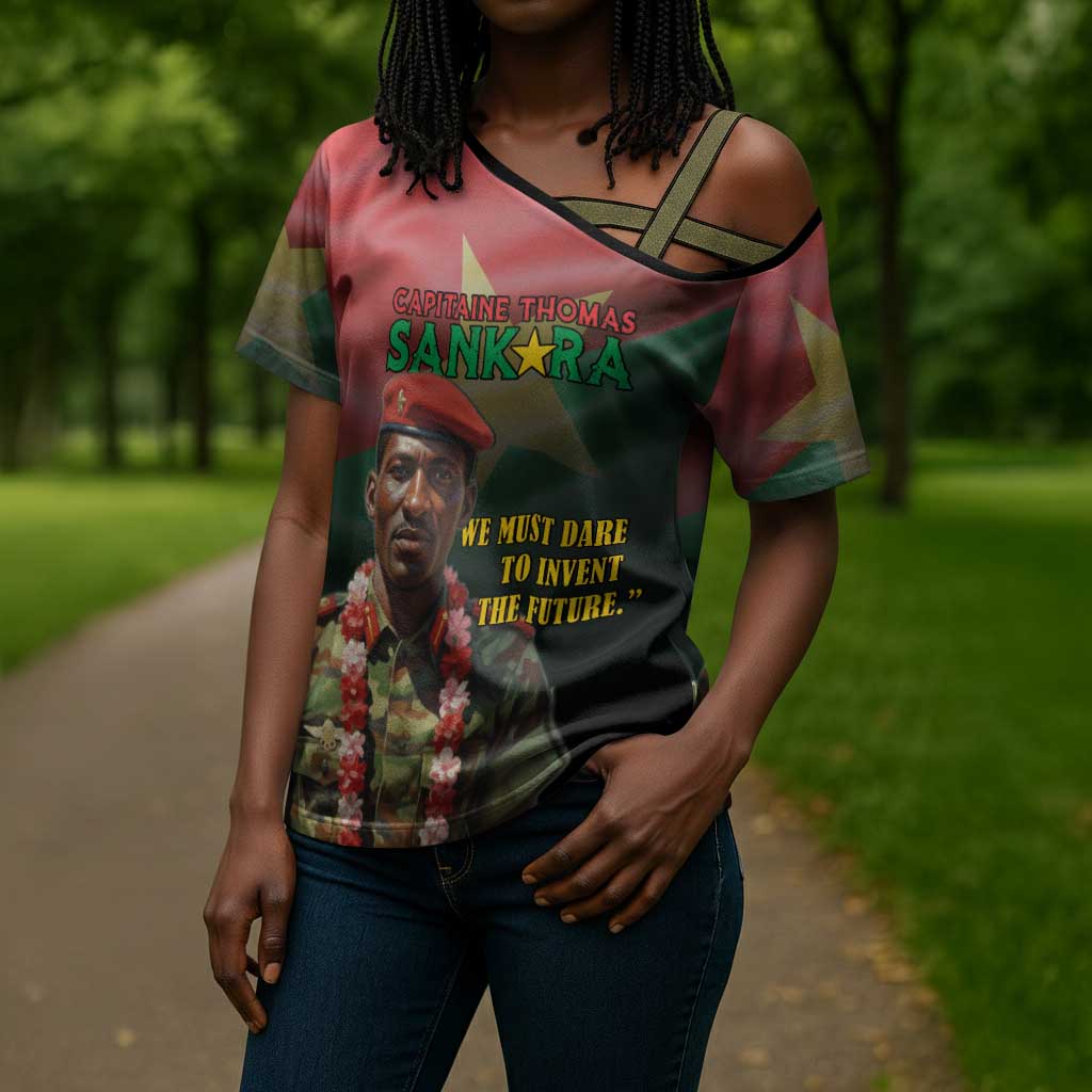 Capitaine Thomas Sankara Cross Shoulder Shirt We Must Dare To Invent The Future