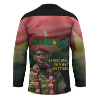 Capitaine Thomas Sankara Hockey Jersey We Must Dare To Invent The Future