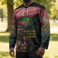 Capitaine Thomas Sankara Hockey Jersey We Must Dare To Invent The Future