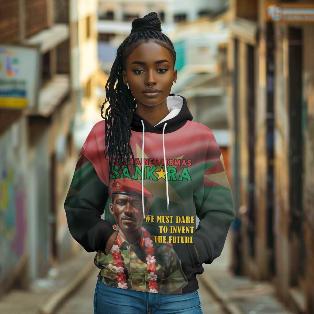 Capitaine Thomas Sankara Hoodie We Must Dare To Invent The Future
