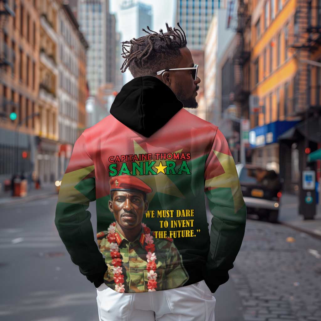 Capitaine Thomas Sankara Hoodie We Must Dare To Invent The Future
