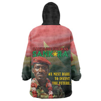 Capitaine Thomas Sankara Kid Wearable Blanket Hoodie We Must Dare To Invent The Future