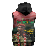Capitaine Thomas Sankara Sleeveless Hoodie We Must Dare To Invent The Future
