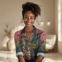 Capitaine Thomas Sankara Women Casual Shirt We Must Dare To Invent The Future