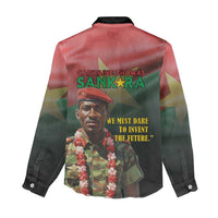 Capitaine Thomas Sankara Women Casual Shirt We Must Dare To Invent The Future