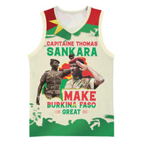 Thomas Sankara Basketball Jersey Make Burkina Faso Great