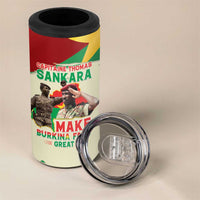 Thomas Sankara 4 in 1 Can Cooler Tumbler Make Burkina Faso Great