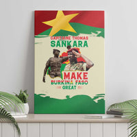 Thomas Sankara Canvas Wall Art Make Burkina Faso Great