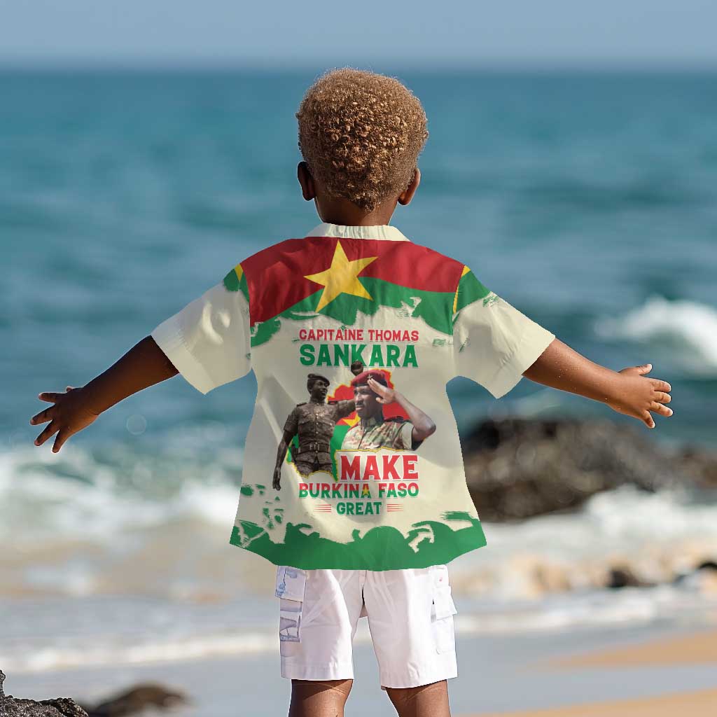 Thomas Sankara Kid Hawaiian Shirt Make Burkina Faso Great