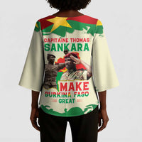 Thomas Sankara Kimono Sleeve Blouse Make Burkina Faso Great