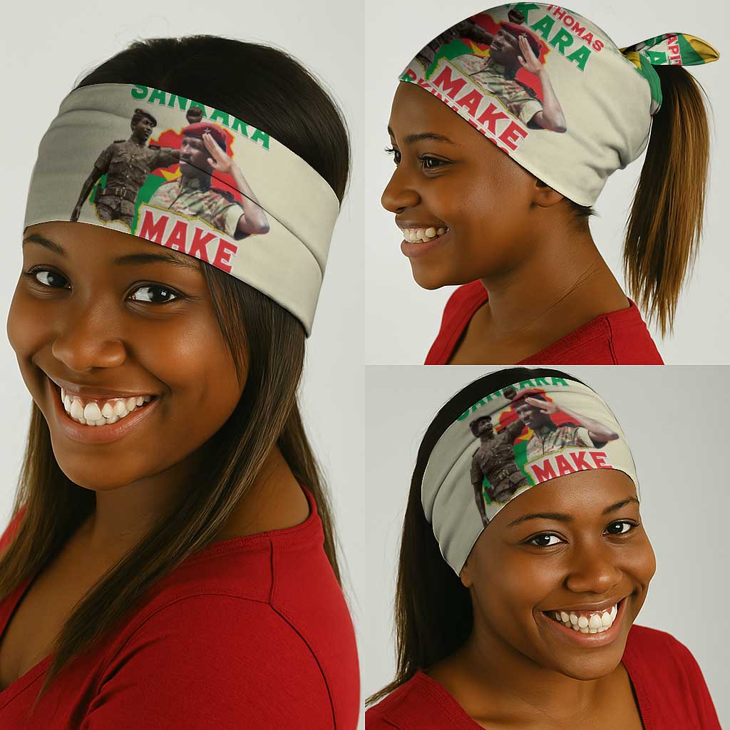 Thomas Sankara Neck Gaiter Make Burkina Faso Great