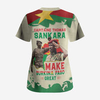 Thomas Sankara Scrub Top Make Burkina Faso Great