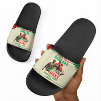 Thomas Sankara Slide Sandals Make Burkina Faso Great