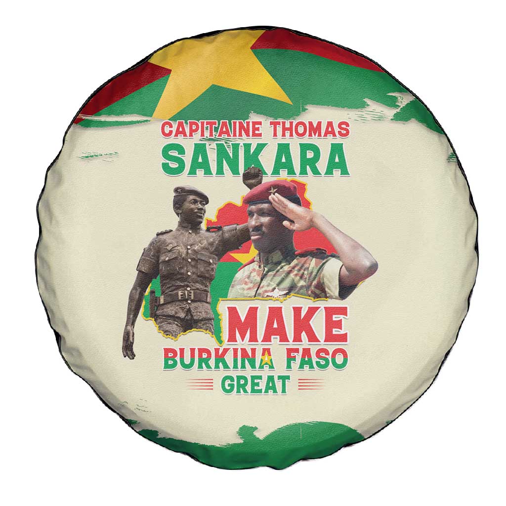 Thomas Sankara Spare Tire Cover Make Burkina Faso Great