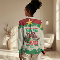 Thomas Sankara Women Casual Shirt Make Burkina Faso Great