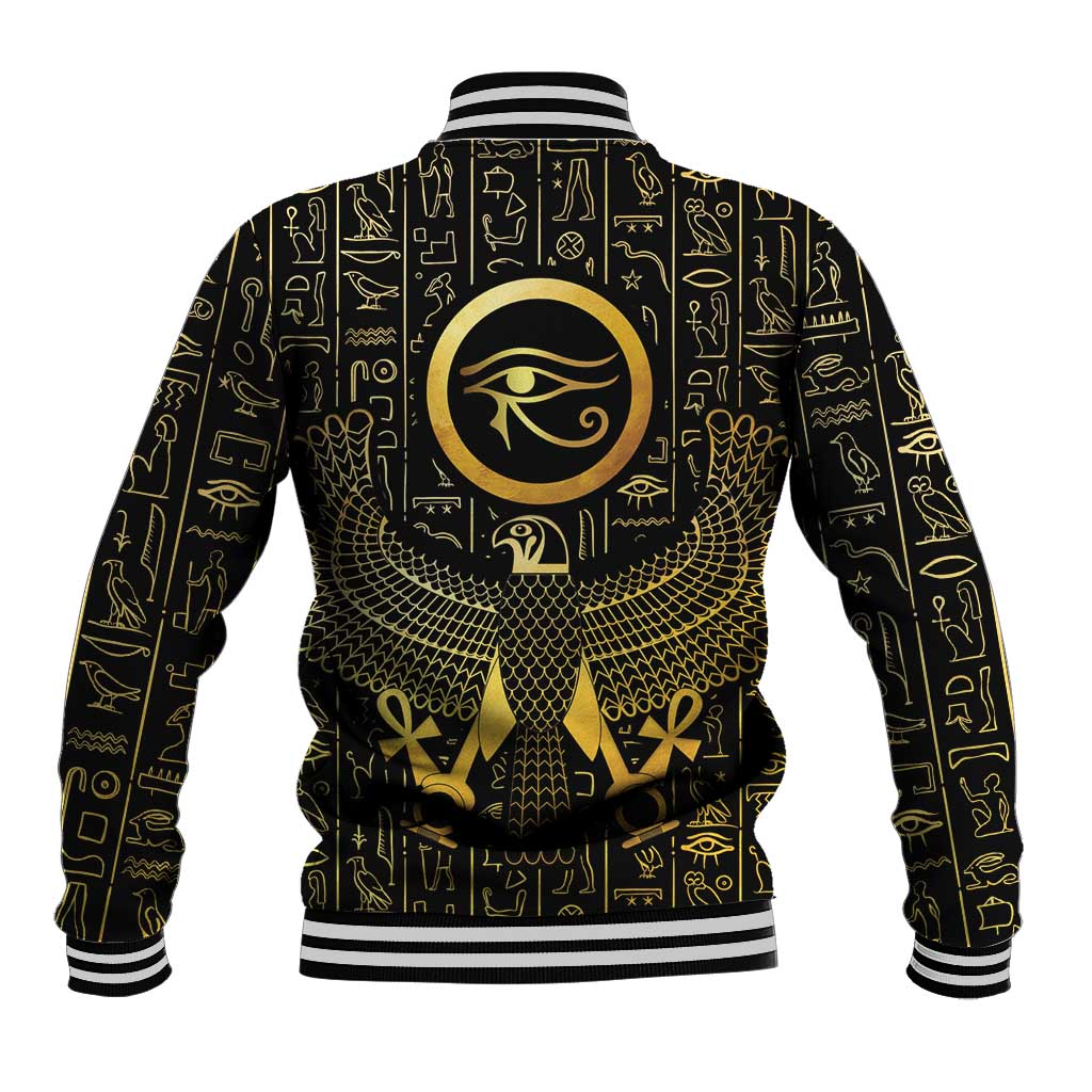 Ancient Egyptian Baseball Jacket Horus Falcon God