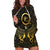 Ancient Egyptian Hoodie Dress Horus Falcon God