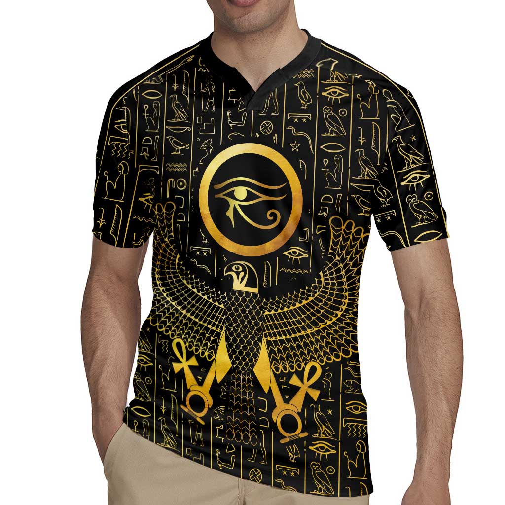 Ancient Egyptian Rugby Jersey Horus Falcon God
