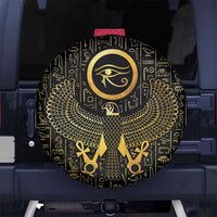 Ancient Egyptian Spare Tire Cover Horus Falcon God
