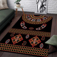 Toghu Area Rug Cameroon Traditional Pattern
