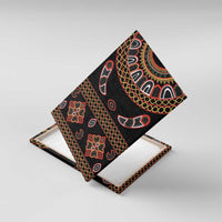 Toghu Canvas Wall Art Cameroon Traditional Pattern