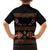 Toghu Family Matching Summer Maxi Dress and Hawaiian Shirt Cameroon Traditional Pattern