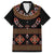 Toghu Family Matching Summer Maxi Dress and Hawaiian Shirt Cameroon Traditional Pattern