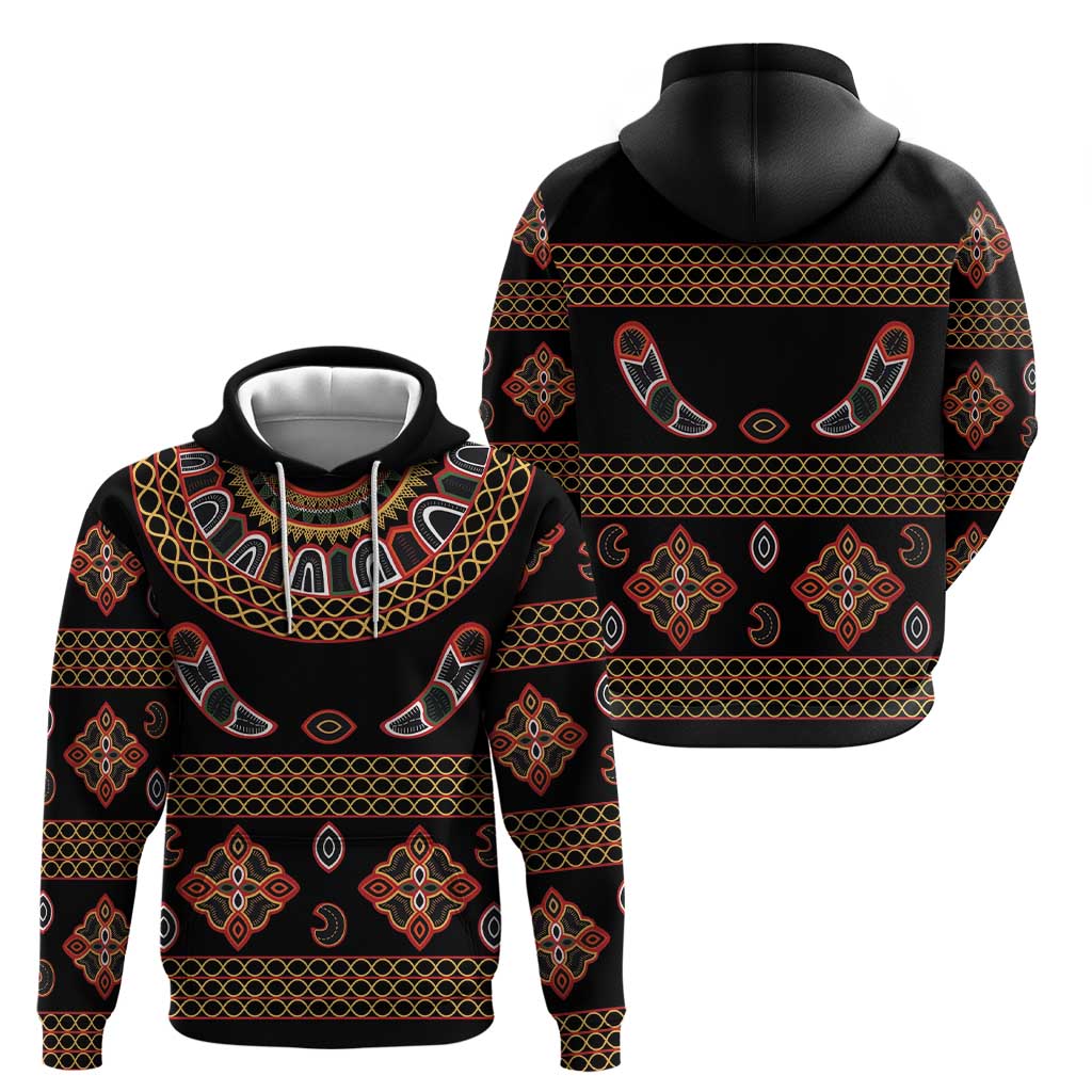 Toghu Hoodie Cameroon Traditional Pattern