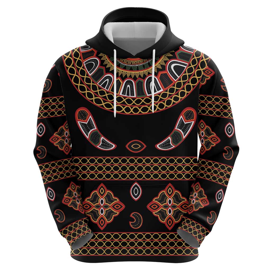 Toghu Hoodie Cameroon Traditional Pattern