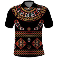 Toghu Polo Shirt Cameroon Traditional Pattern