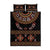 Toghu Quilt Bed Set Cameroon Traditional Pattern