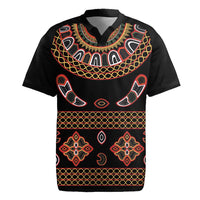 Toghu Rugby Jersey Cameroon Traditional Pattern