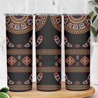 Toghu Skinny Tumbler Cameroon Traditional Pattern