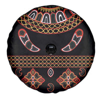 Toghu Spare Tire Cover Cameroon Traditional Pattern