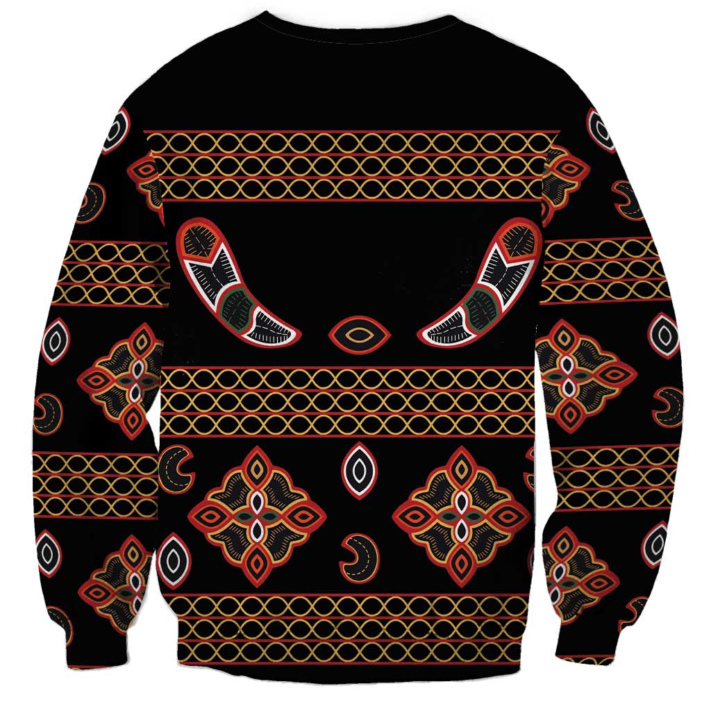 Toghu Sweatshirt Cameroon Traditional Pattern