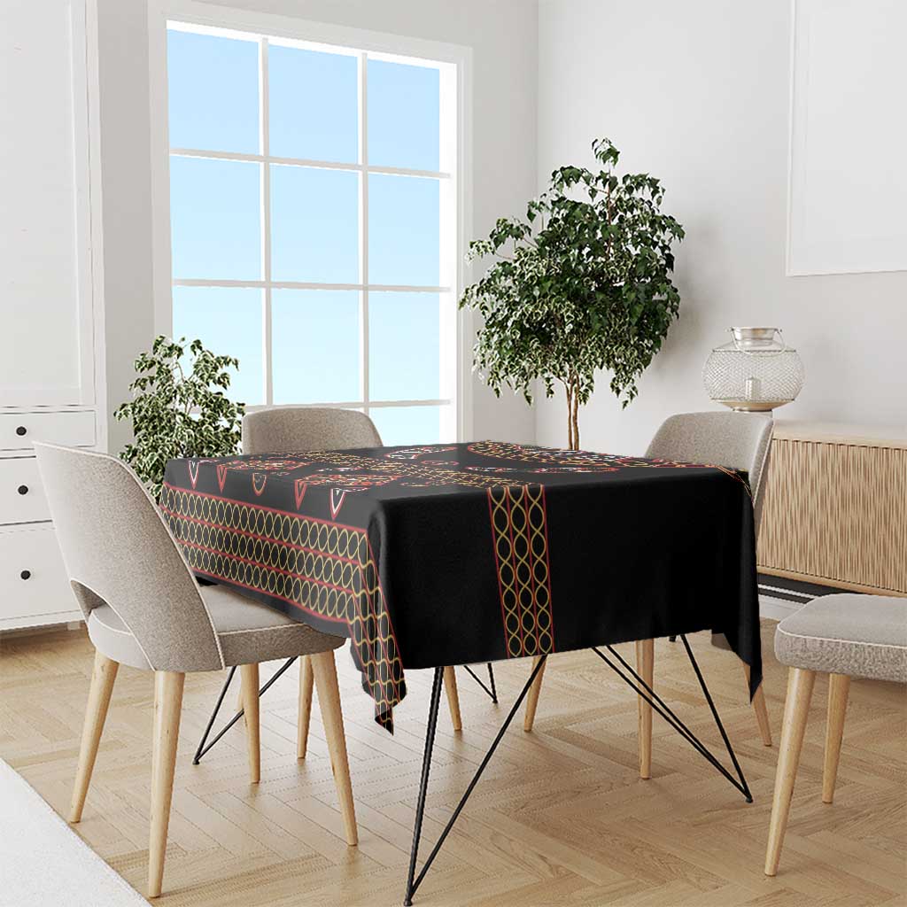 Toghu Tablecloth Cameroon Traditional Pattern