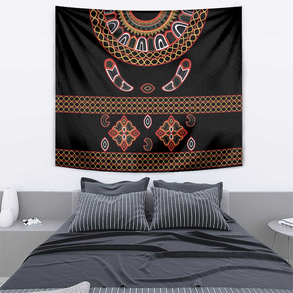Toghu Tapestry Cameroon Traditional Pattern