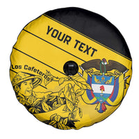Custom Colombia Football Spare Tire Cover Go Los Cafeteros