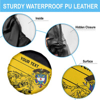 Custom Colombia Football Spare Tire Cover Go Los Cafeteros