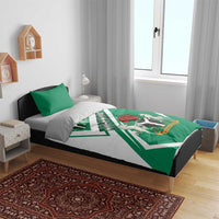 Nigeria Coat Of Arms Bedding Set Sporty Style