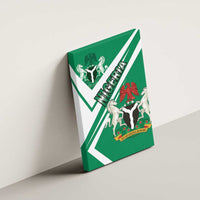 Nigeria Coat Of Arms Canvas Wall Art Sporty Style