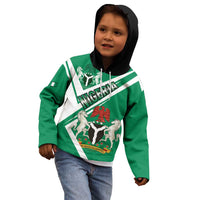 Nigeria Coat Of Arms Kid Hoodie Sporty Style