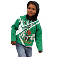 Nigeria Coat Of Arms Kid Hoodie Sporty Style