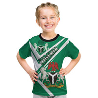 Nigeria Coat Of Arms Kid T Shirt Sporty Style