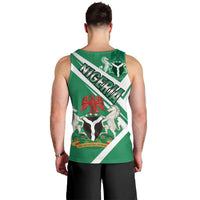 Nigeria Coat Of Arms Men Tank Top Sporty Style