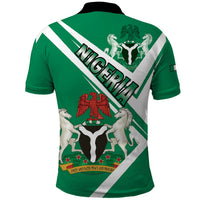 Nigeria Coat Of Arms Polo Shirt Sporty Style